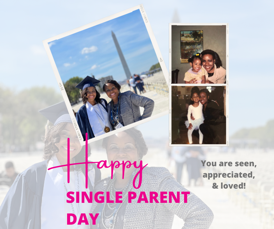 Single Parent Day collage 2023